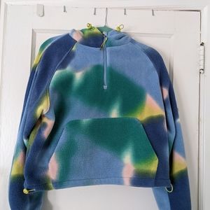 Outdoor Voices Cropped Fleece Hoodie